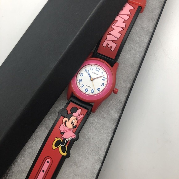 Minnie Mouse Girls Watch Lorus By Seiko New Vintage - Picture 7 of 7